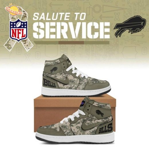 2025 Limited Edition Sneaker Veterans Day Buffalo Bills for fans