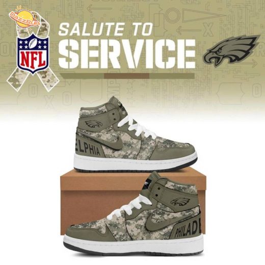 2025 Limited Edition Sneaker Veterans Day Philadelphia Eagles for fans