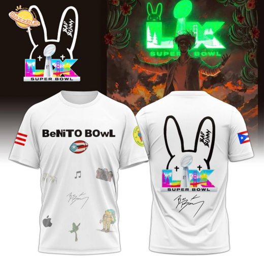 BAD BUNNY SUPER BOWL 2026 Tshirt Limited Edition