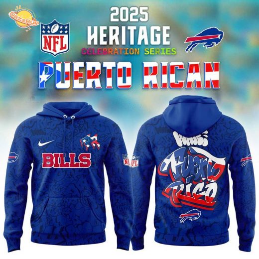 B.Bills Puerto Rico Heritage New Combo Hoodie