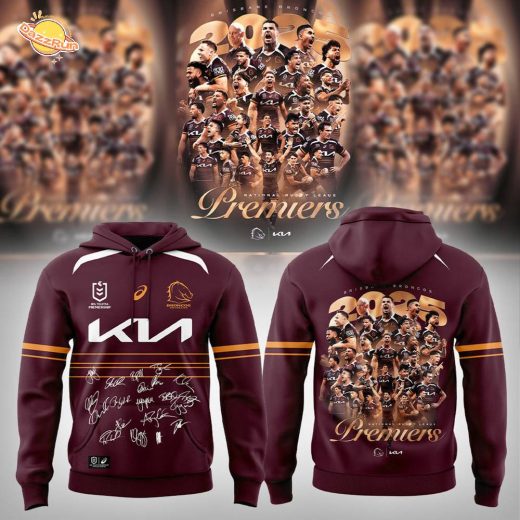 B.Broncos NRL Finals 2025 Champions Combo Hoodie