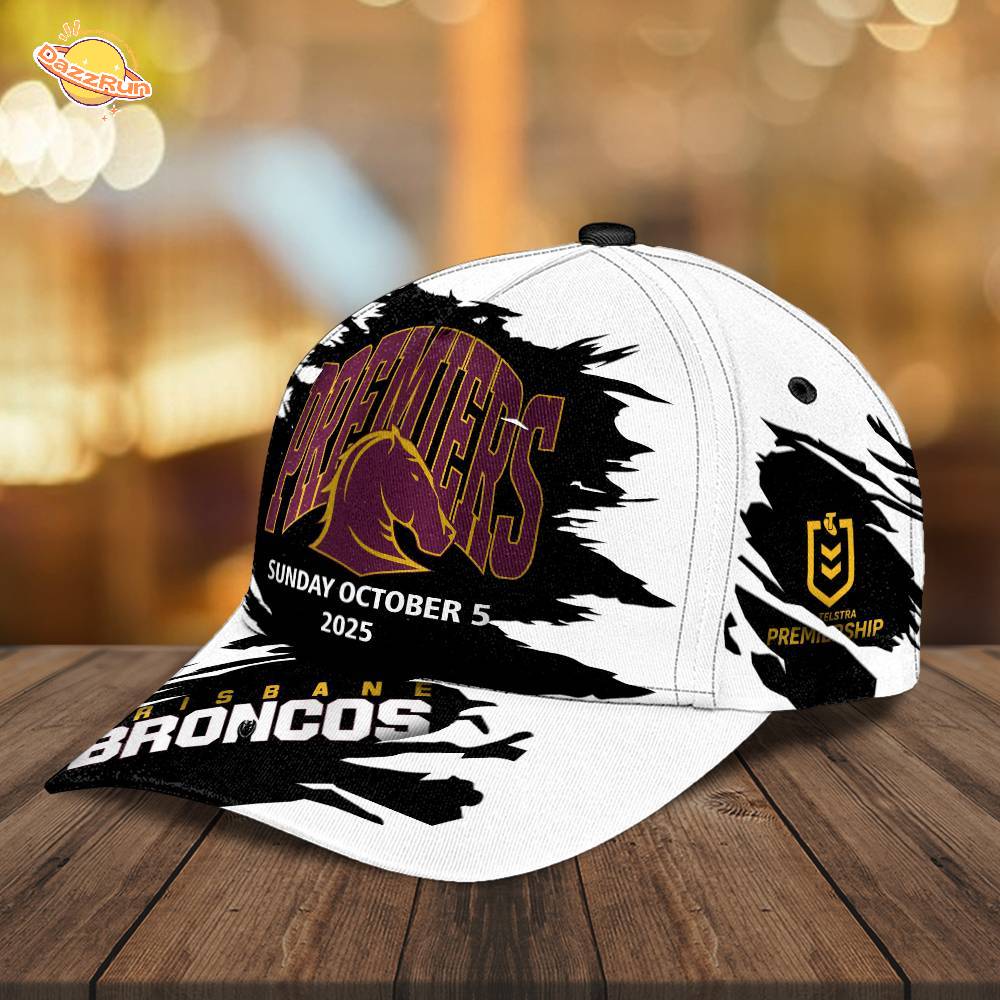Brisbane Broncos 2025 Premiers Classic Cap Brisbane Broncos 2025 Premiers Classic Cap