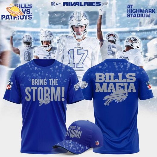 Buffalo Bills “Bring The Storm” Limited T-shirt – Blue