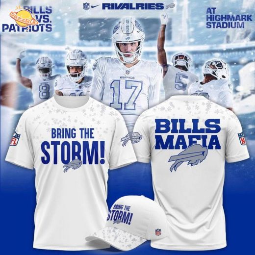 Buffalo Bills “Bring The Storm” Limited T-shirt – White