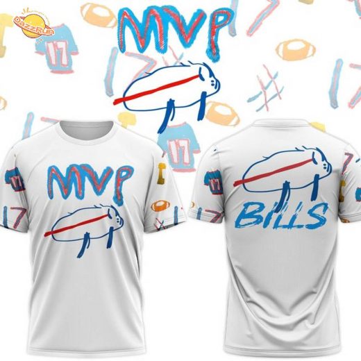 Buffalo Bills ” Josh Allen 2025 Billustration Charlie” Special T-Shirt