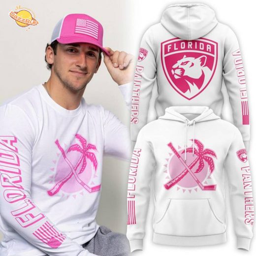 Florida Panthers 2025 Pink in the Rink Limited Edition Hoodie
