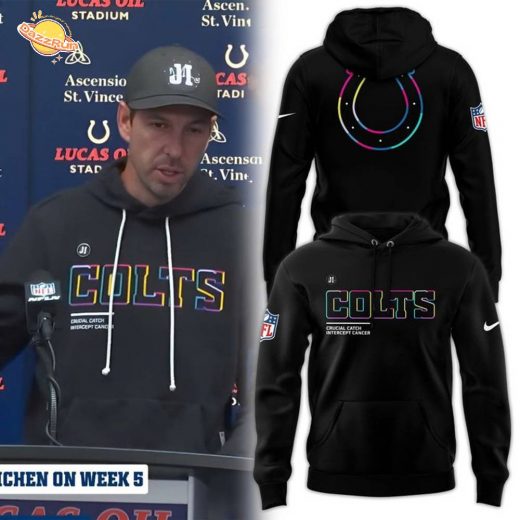 Indianapolis Colts NFL Crucial Catch Hoodie 2025
