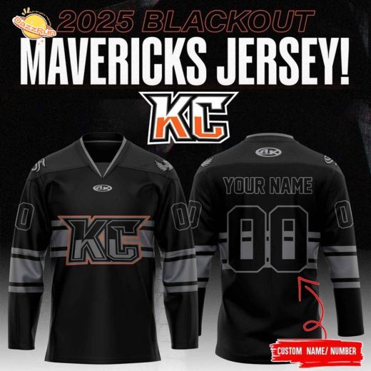 Kansas City Mavericks 2025-26 Blackout Jerseys