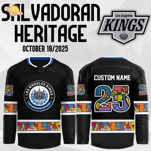 LA Kings x 2025 Salvadoran Heritage Limited Jerseys