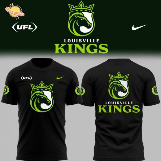 Limited Edition Louisville Kings Football Black TShirt