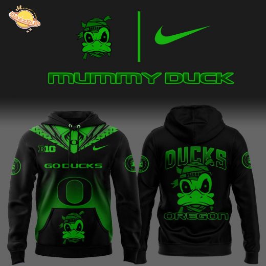 Limited Edition Mummy Duck Black Hoodie