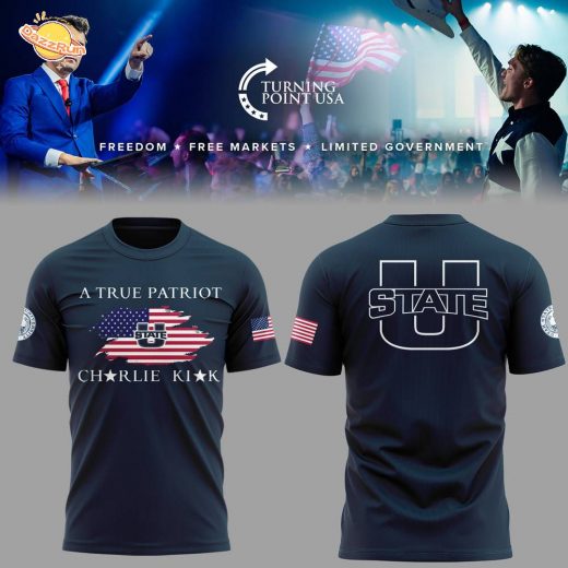 Limited Edition Utah State x Turning Point USA 2025 TShirt