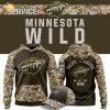 Limited Editions Minnesota Wild Hockey Fights Cancer 2025 Hoodie