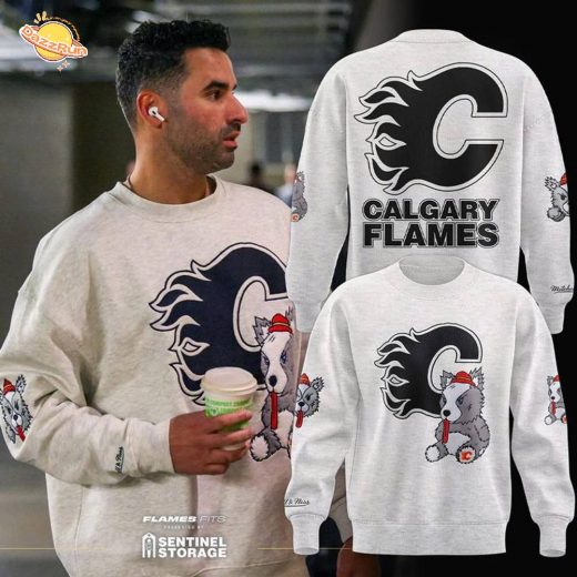 Mitchell & Ness Calgary Flames NHL Sweatshirt