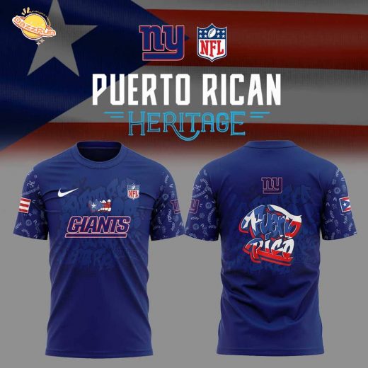 NY.Giants Puerto Rican Heritage Shirt
