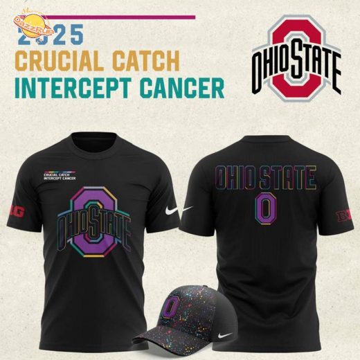 Ohio State Football 2025 Crucial Catch T-shirt