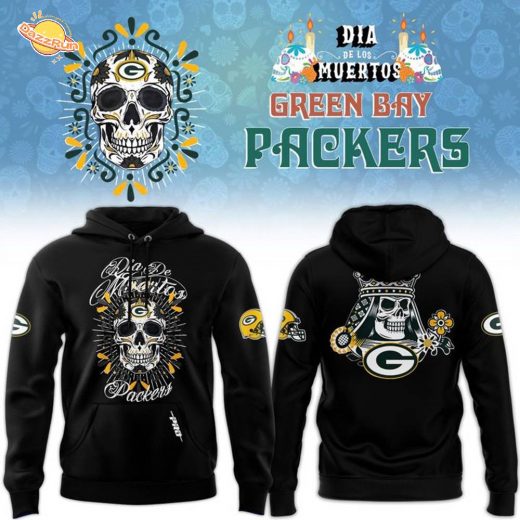 Packers Pro Standard Eternal Skull Hoodie – Black