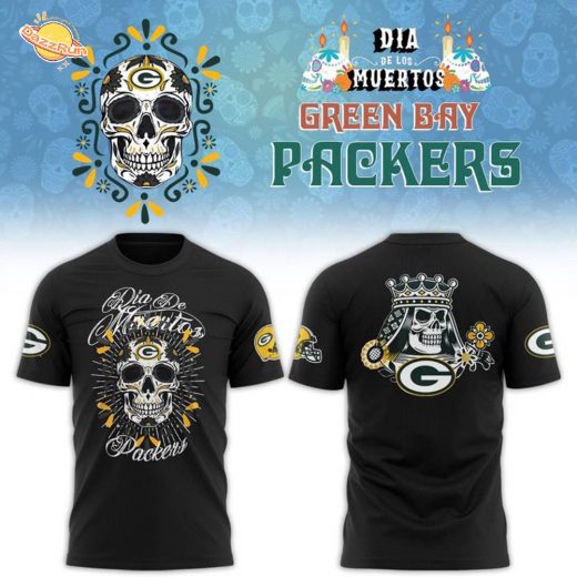 Packers Pro Standard Eternal Skull Washed T-Shirt