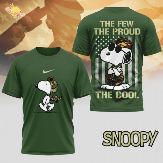 Premium Snoopy Veterans 3D Shirt
