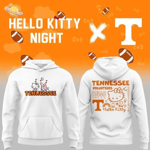 Special Edition Tennessee Football x Hello Kitty Hoodie 2025