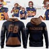 Men’s Green Bay Packers Nike Olive/Camo 2025 Salute to Service Sideline Limited Hoodie