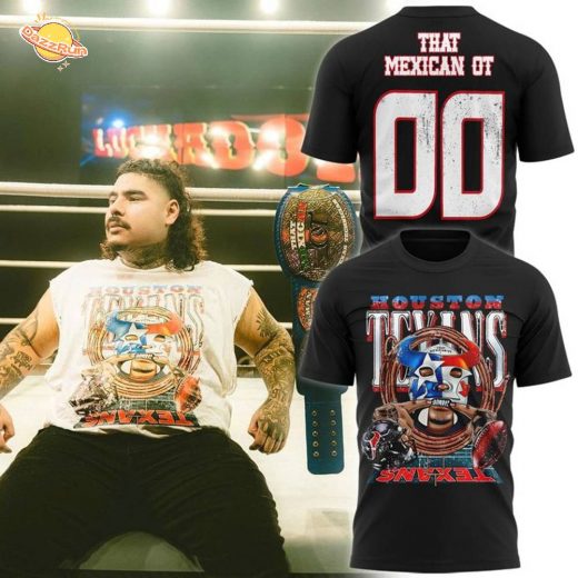 TMOT x TEXANS BLACK T-shirt
