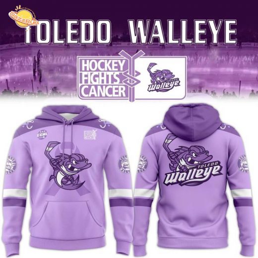 Toledo Walleye Hockey Fights Cancer 2025-2026 Hoodie