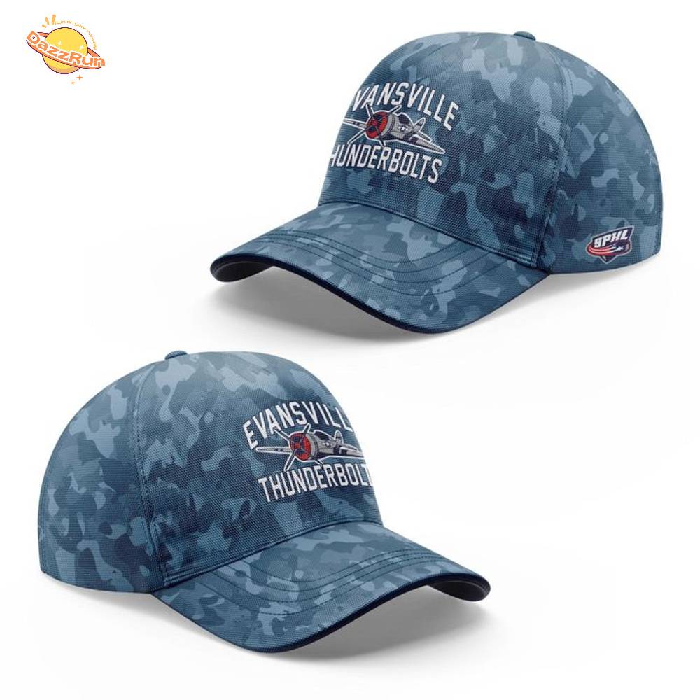 Evansville Thunderbolts ''Military Night '' Jersey 2025 Evansville Thunderbolts ''Military Night '' Jersey 2025