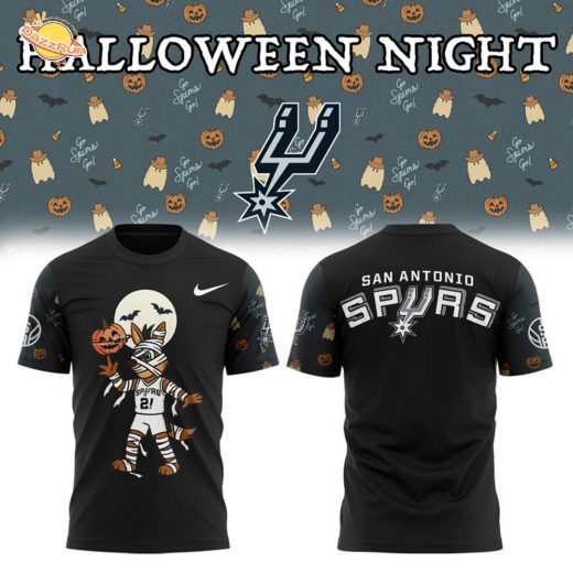 Exclusive San Antonio Spurs 2025 Halloween Night T-shirt Exclusive San Antonio Spurs 2025 Halloween Night T-shirt