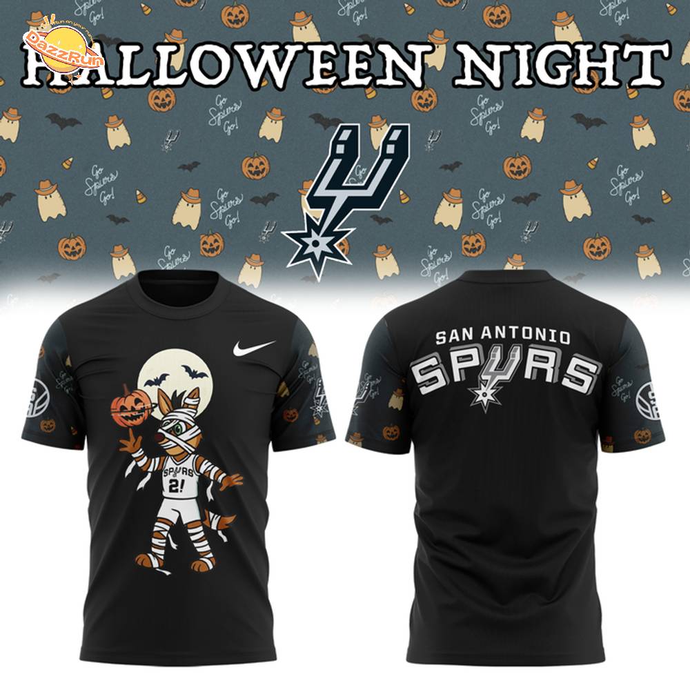 Exclusive San Antonio Spurs 2025 Halloween Night T-shirt Exclusive San Antonio Spurs 2025 Halloween Night T-shirt