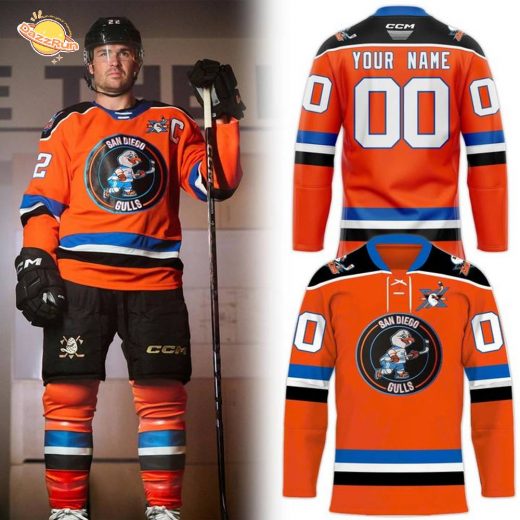 Exclusive San Diego Gulls 10 Year Anniversary Jersey