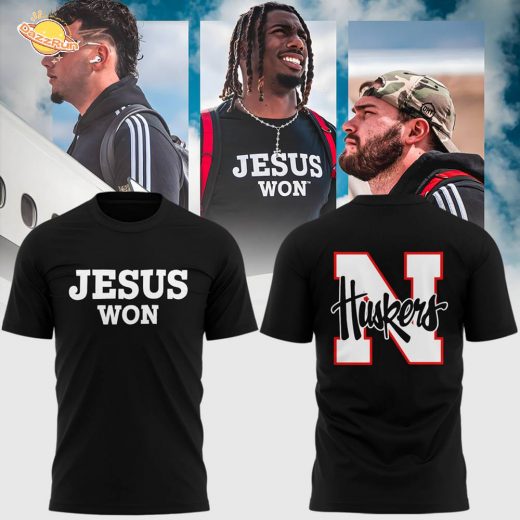 Exclusive Version Nebraska Football Jesus Won Tshirt 2025