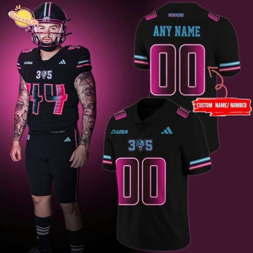 FIU Panthers football Uniform 2025 Jersey-Black