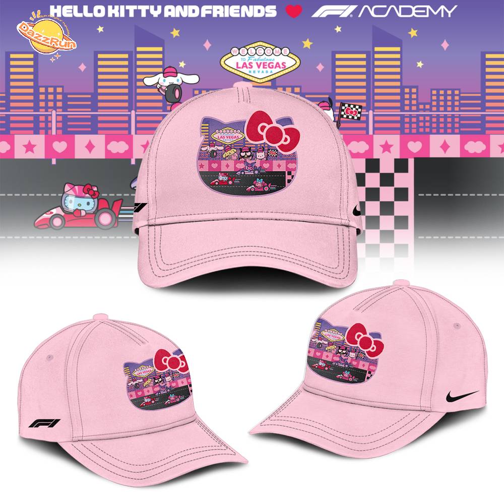 Hello Kitty And Friends x F1 Academy New Pink Shirt Hello Kitty And Friends x F1 Academy New Pink Shirt