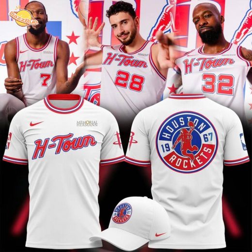 Houston Rockets H-Town City Edition T-Shirt 2025