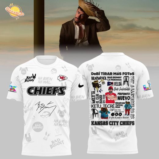 Kansas City Chiefs Bad Bunny Limited Edition Shirt