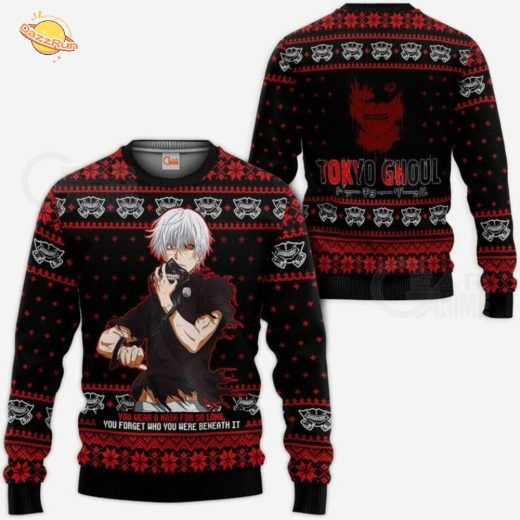 Ken Kaneki Tokyo Ghoul Anime Christmas Sweater