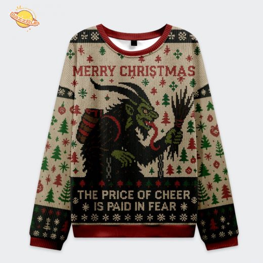 Krampus：The Price Of Cheer Is Paid In Fear Christmas Ugly Sweat