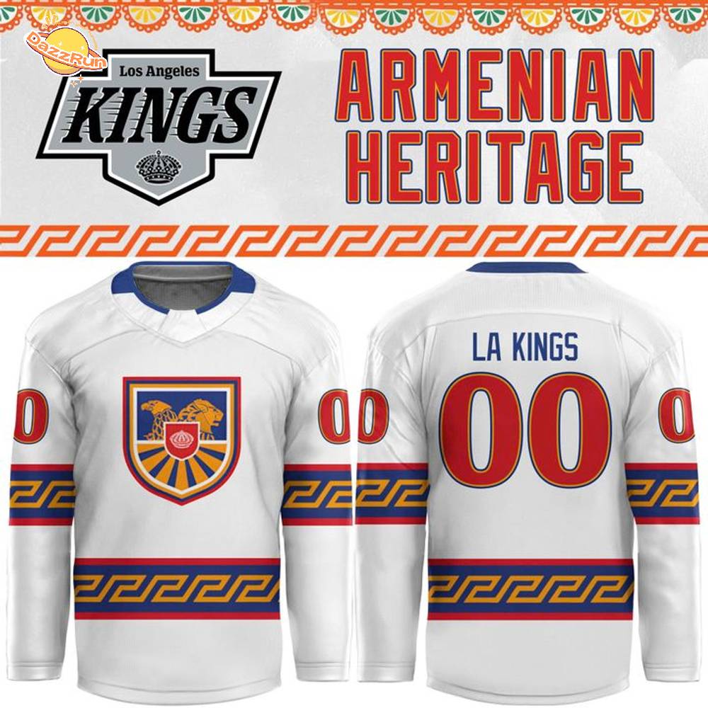 LA Kings x 2025 Armerian Heritage Limited Jerseys LA Kings x 2025 Armerian Heritage Limited Jerseys