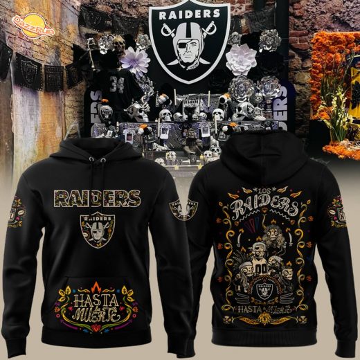 Las Vegas Raiders 2025 “Hasta la Muerte” hoodie