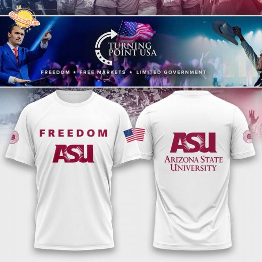Limited Edition Arizona State University x Turning Point USA W T-Shirt