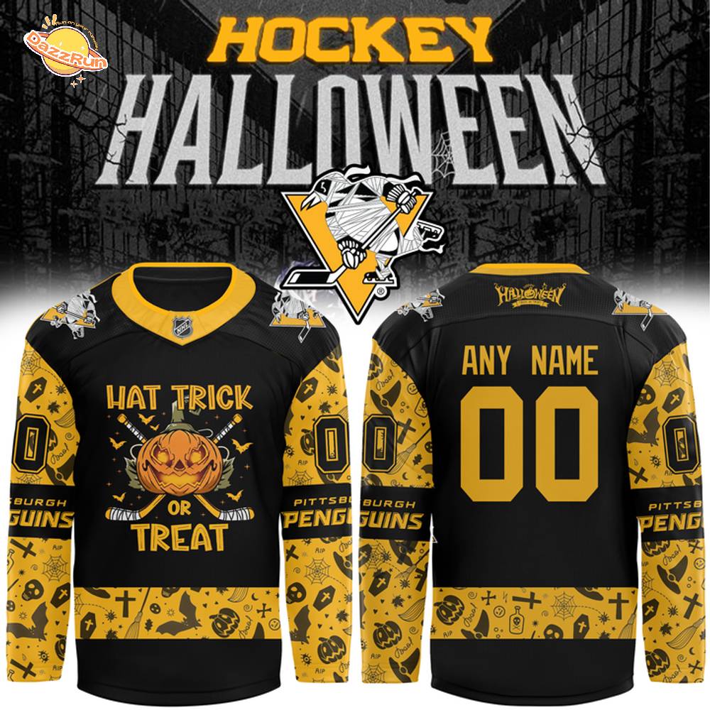 Limited Edition Pittsburgh Penguins 2025 Halloween Night Jersey Limited Edition Pittsburgh Penguins 2025 Halloween Night Jersey