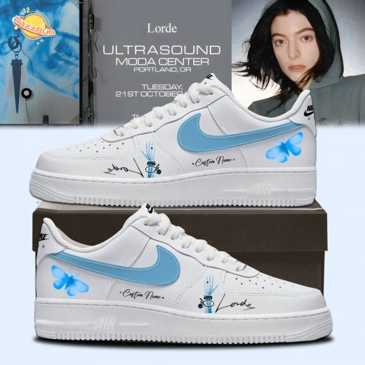 Lorde Ultrasound World Tour AF1 Shoes
