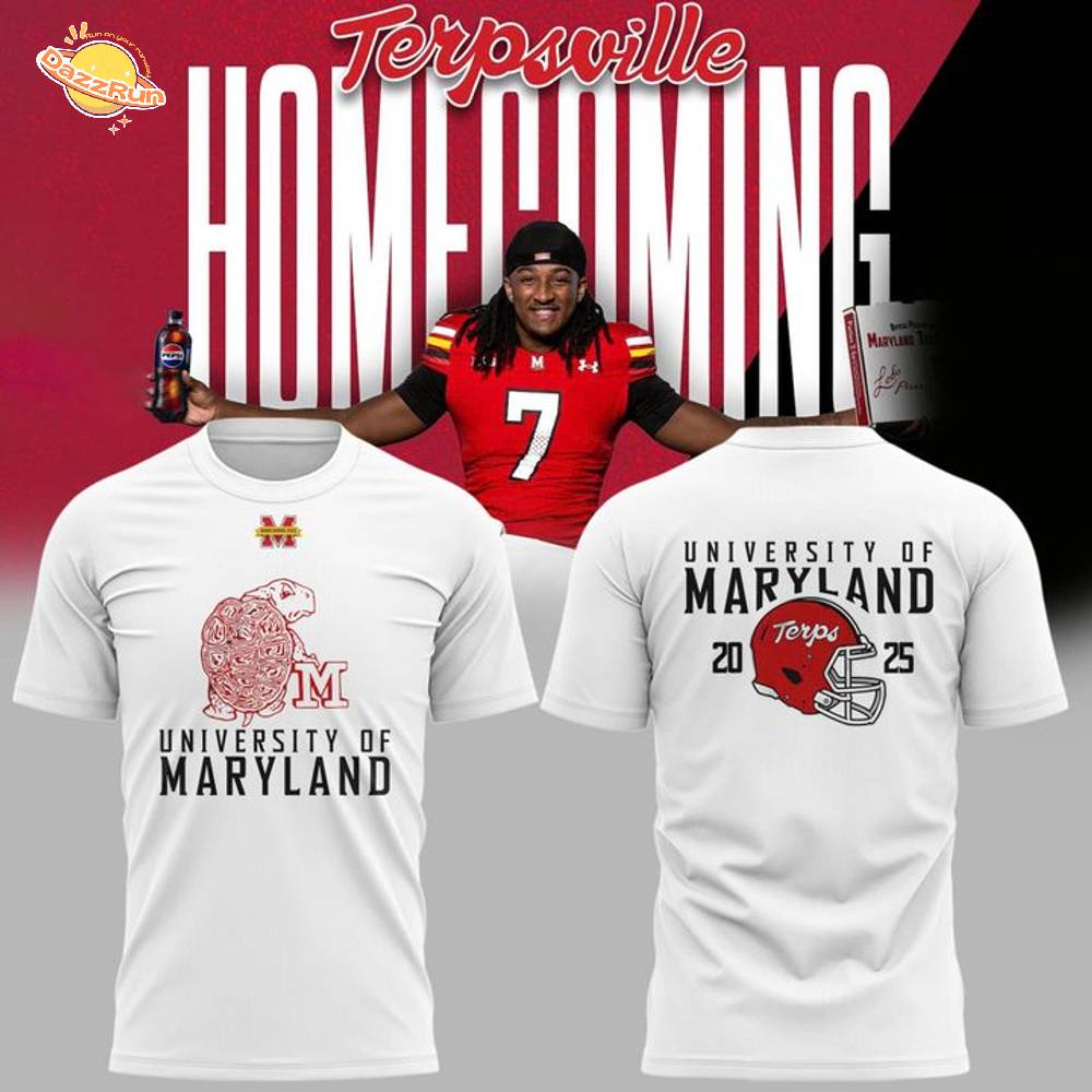 Maryland Football Homecoming T-Shirt - Limited Edition Maryland Football Homecoming T-Shirt - Limited Edition