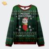 Funny Cat Mom And Dad Christmas Ugly Sweat