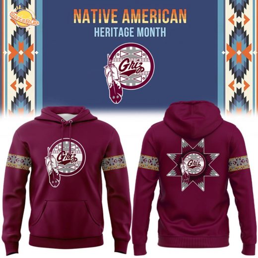 Montana Grizzlies football Native American Heritage Month Hoodie Montana Grizzlies football Native American Heritage Month Hoodie