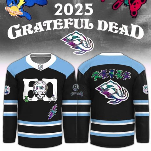 NHL x Grateful Dead 60th Hockey Jersey Editions Limited 1965 2025 NHL x Grateful Dead 60th Hockey Jersey Editions Limited 1965 2025