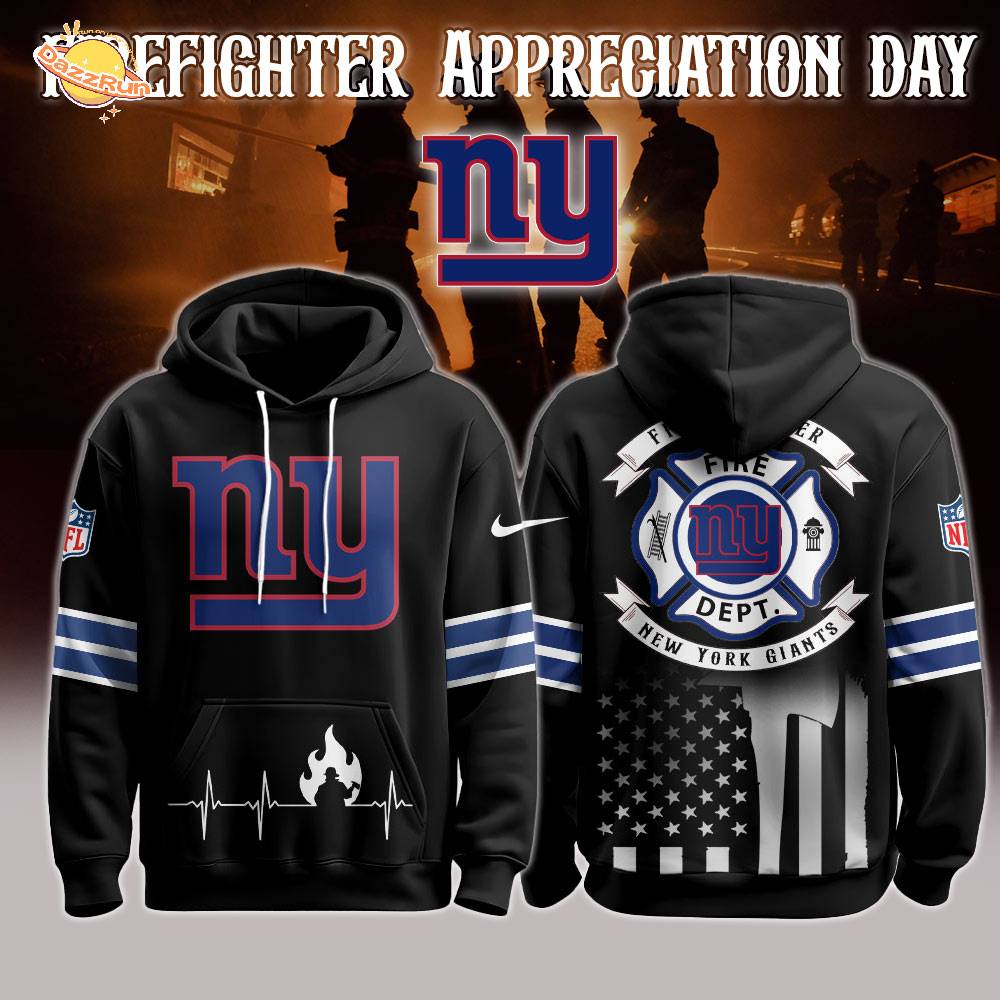 NYG x Firefighter Appreciation Night Game Hoodie NYG x Firefighter Appreciation Night Game Hoodie