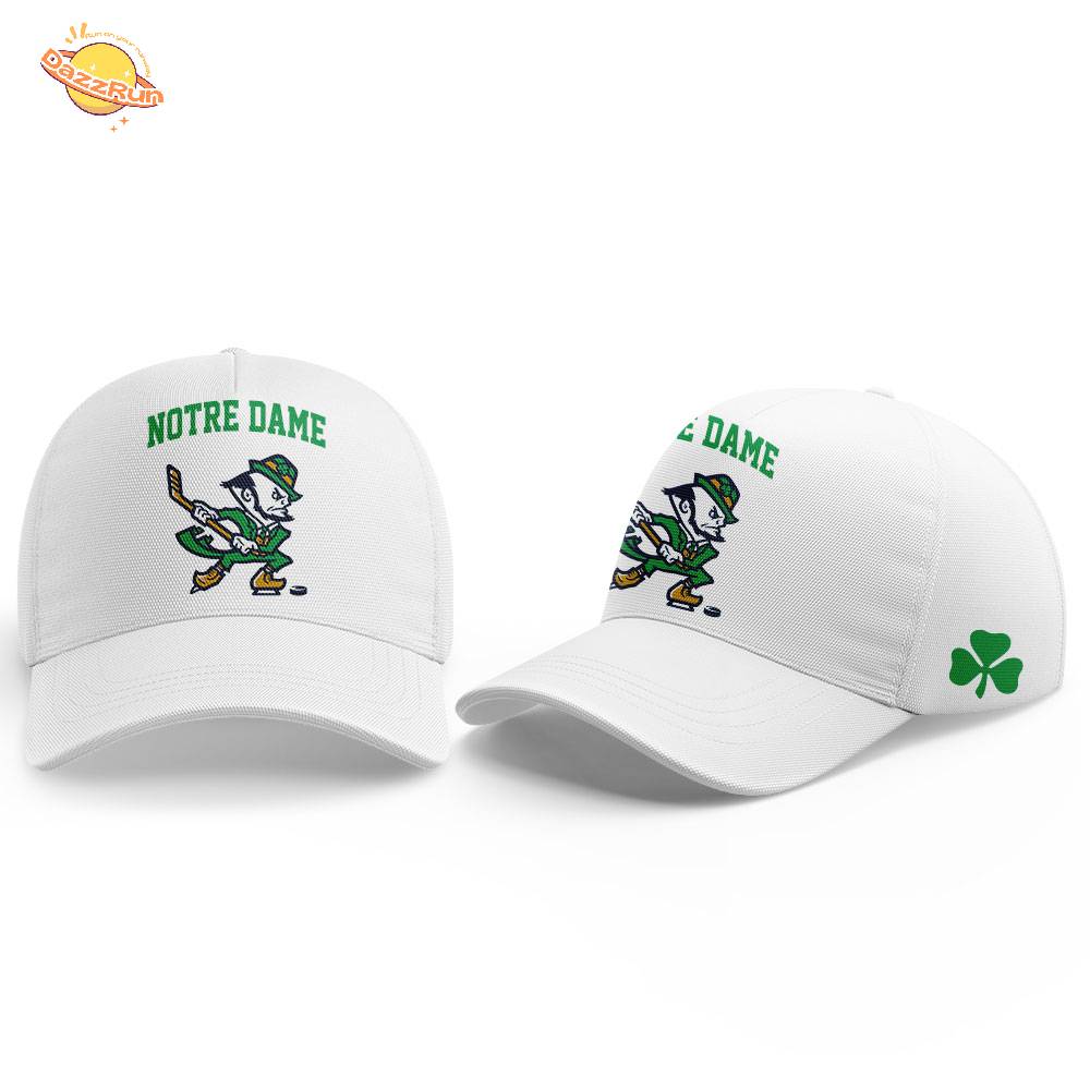 Notre Dame Fighting Irish Leprechaun Hockey 2025 Hoodie Notre Dame Fighting Irish Leprechaun Hockey 2025 Hoodie