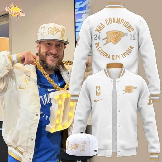 Oklahoma City Thunder’s 2025 Ring Ceremony Jacket